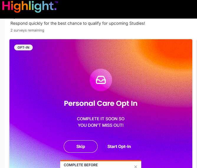 Highlighter Product Testing Dashboard